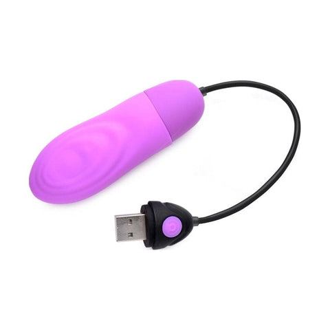 7X Pulsing Rechargeable Bullet Purple for Ultimate Pleasure BULLETS