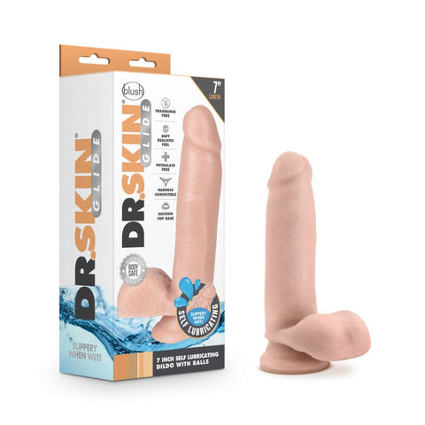 Dr Skin Glide 7 Inch Self Lubricating Dildo 17.8 cm Dong Dildos & Dongs