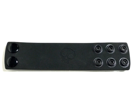 Boneyard Silicone Ball Strap 1.5 Inch with 3 Snap Closure in Black COCK RING Set
