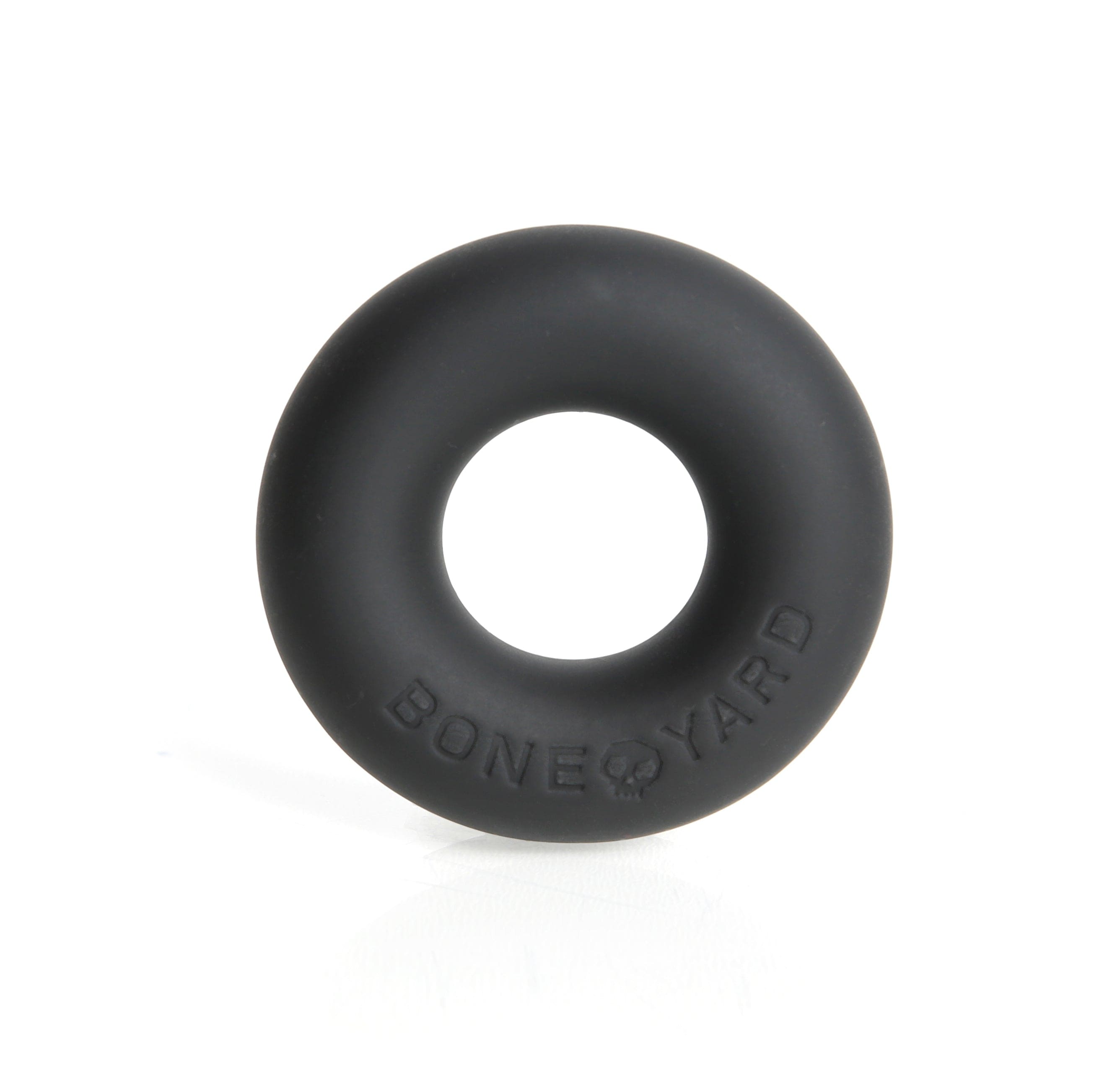 Boneyard Ultimate Silicone Cock Ring Black 20mm Internal Diameter > Cock Ring > Single