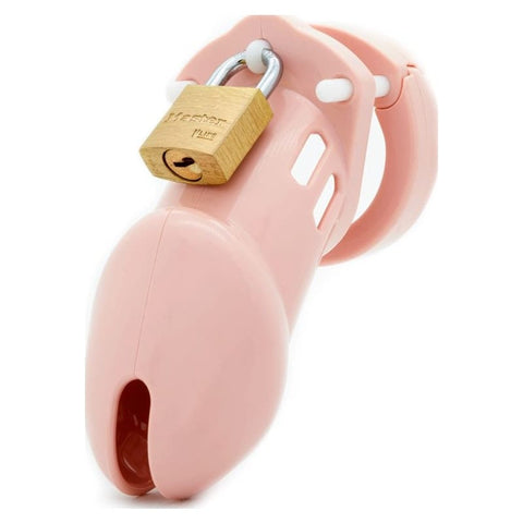 Cockcage CB-6000 Pink 3.25 Inch Chastity Cage Cages