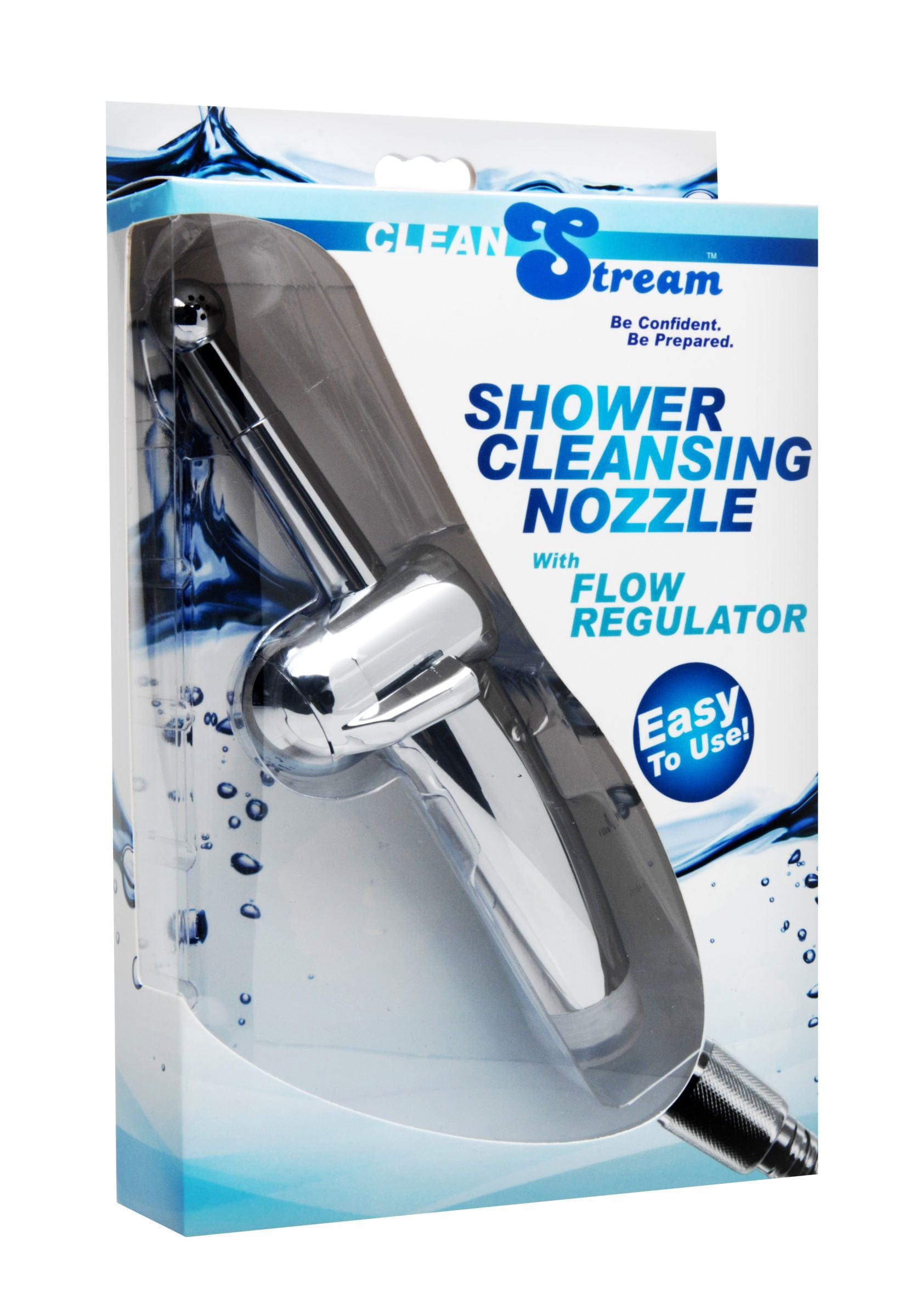 Shower Cleansing Nozzle with Flow Regulator 7 Inches Douches