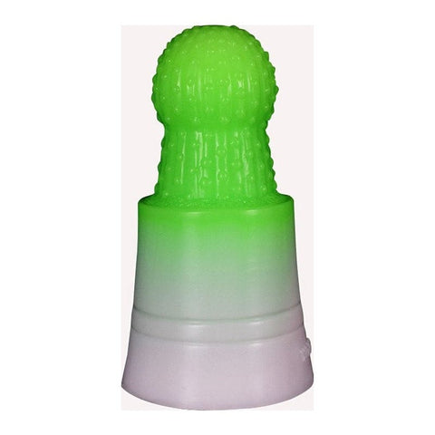 Prickly Pear Anal Plug Green 16.5x8.2cm Silicone Fantasy Dongs