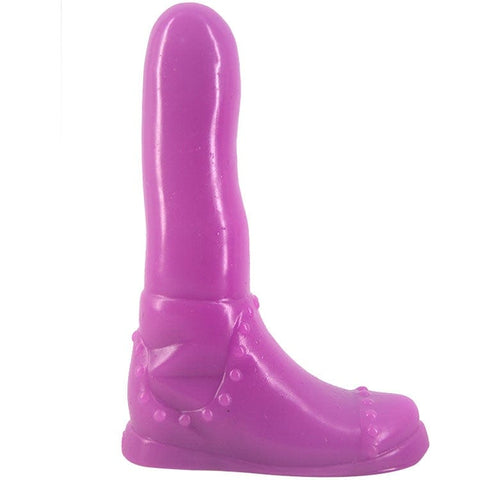 Boot Dildo Purple- 9 Inch Overall Length Dongs Other