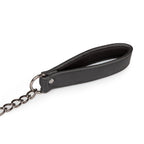 Collar With Nipple Chains Made From Faux Leather > Bondage Gear > Collars & Leashes