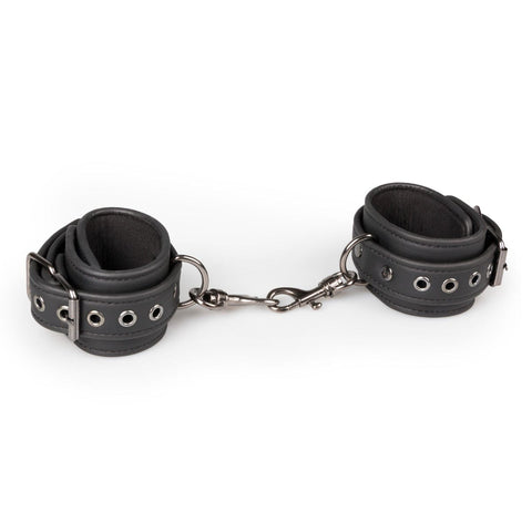 Black Bondage Handcuffs for Adult Play and Intimate Adventures > Bondage Gear > Restraints
