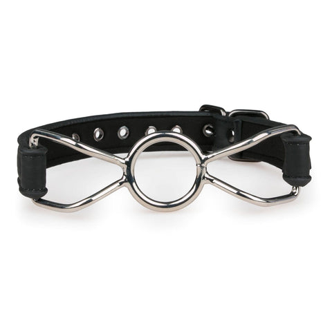 Metal O-Ring Mouth Gag for Bondage and Sensory Play Gags