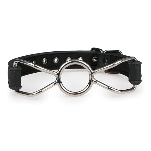 Metal O-Ring Mouth Gag for Bondage and Sensory Play Gags
