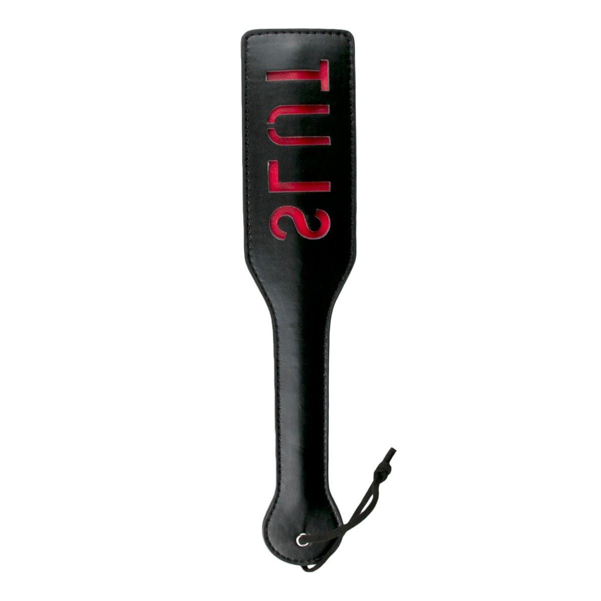 Paddle Slut Black Paddle – Comfortable and Effective Intimate Toy with Red Inscription > Bondage Gear > Paddles