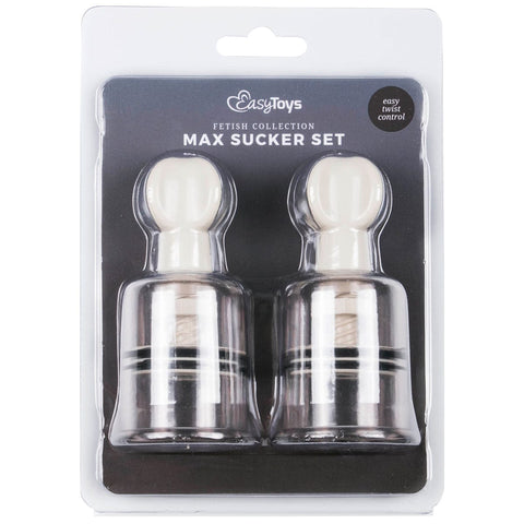 Nipple and Clit Suckers Large Set of Two for Enhanced Sensitivity and Arousal Nipple Suckers