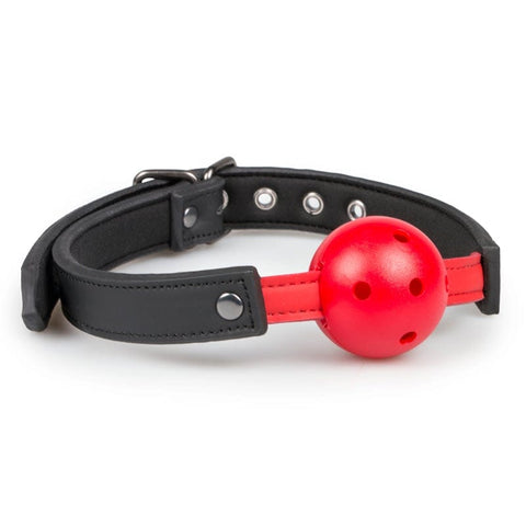 Ball Gag With Red PVC Ball Gags