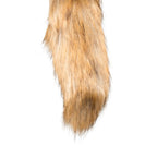 Fox Tail No 2 Silver Butt Plug with Faux Fur Tail > Anal Range > Tail Butt Plugs