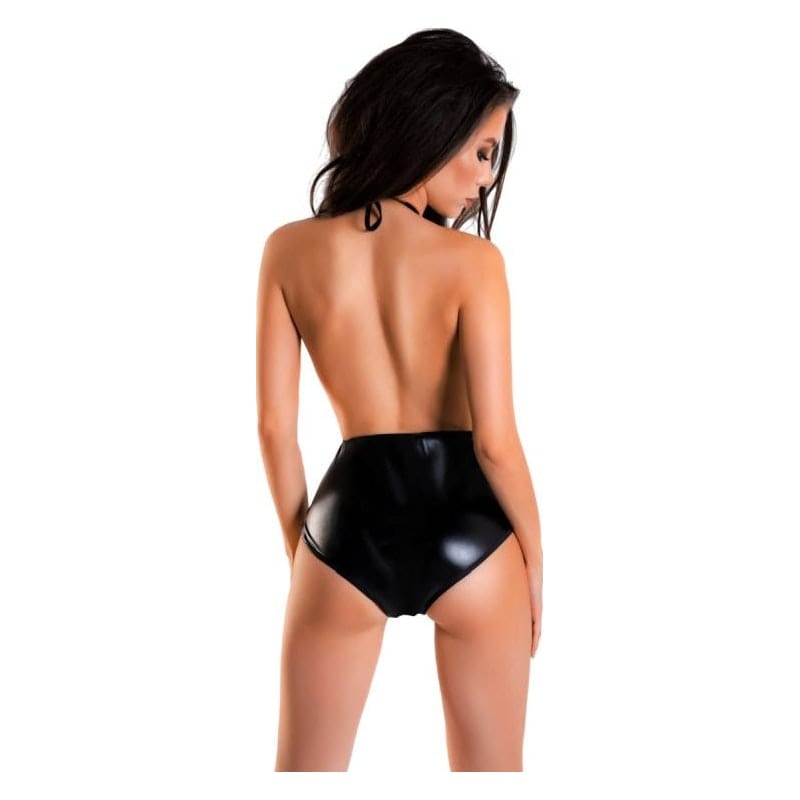 Glossy Wetlook Bodysuit Kiara in Small Medium Large Bodystocking