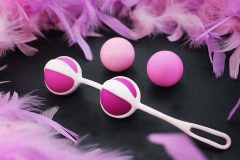 Geisha Balls 2 Pink - Kegel Training Balls Set 30mm KEGEL TOYS