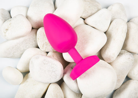 Gplug Large Bioskin Sweet Raspberry 3.9cm for Pleasure Butt Plugs