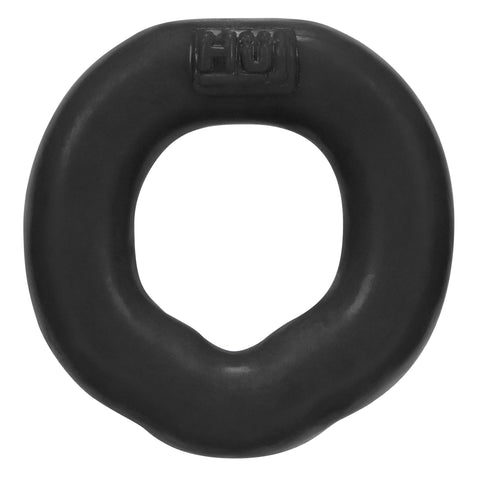 FIT Ergo Long-Wear Cock-ring by Hunkyjunk - Tar - Ultra Stretch Cockrings