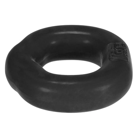 FIT Ergo Long-Wear Cock-ring by Hunkyjunk - Tar - Ultra Stretch Cockrings