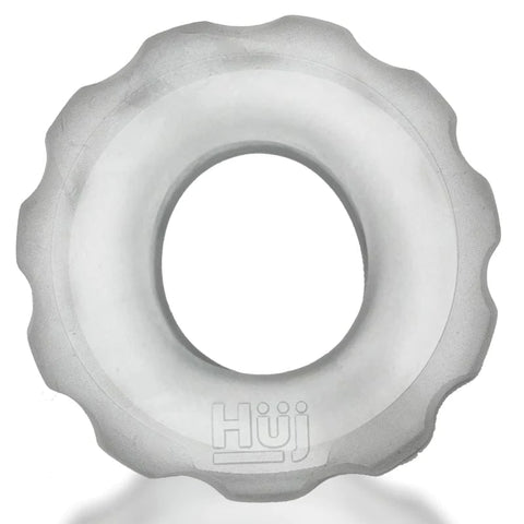 Super Hunkyjunk Three Piece Cockrings Clear Ice Cockrings