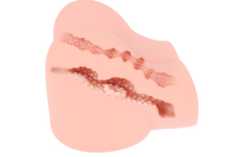 Real Hip Olivia Dual Channel Masturbator for Ultimate Pleasure Assturbators