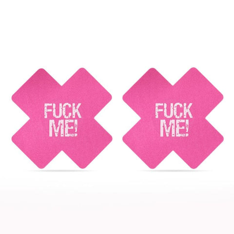 Cross Pattern Nipple Pasties Twin Pack Pasties