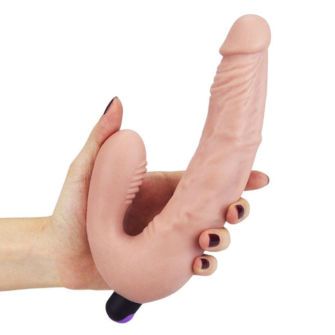 Ijoy Rechargeable Strapless Strap On for G-Spot Stimulation > Realistic Dildos and Vibes > Strapless Strap Ons