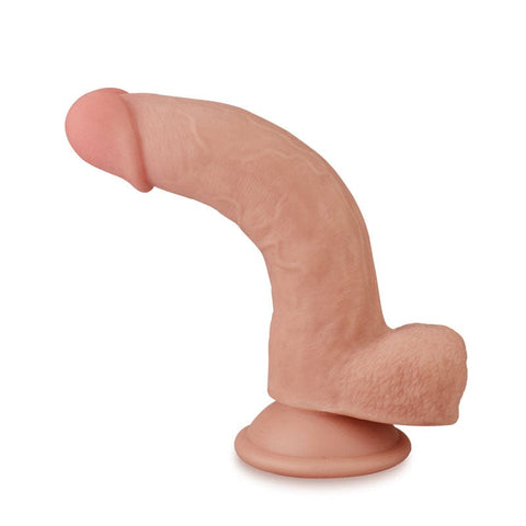 Sliding Skin Dual Layer Dong 19 Centimeter Flexible Skin Adult Toy Dongs Realistic