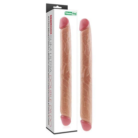 Slim Ultra Double Dildo 43 Centimeter 17 Inch Double Dong Double Dongs