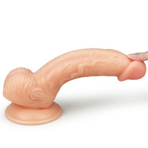The Ultra Soft Dude 20.3 Centimeter 8 Inch Dong Adult Sex Toy Dongs Realistic