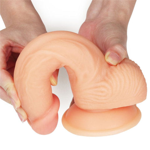 The Ultra Soft Dude 20.3 Centimeter 8 Inch Dong Adult Sex Toy Dongs Realistic