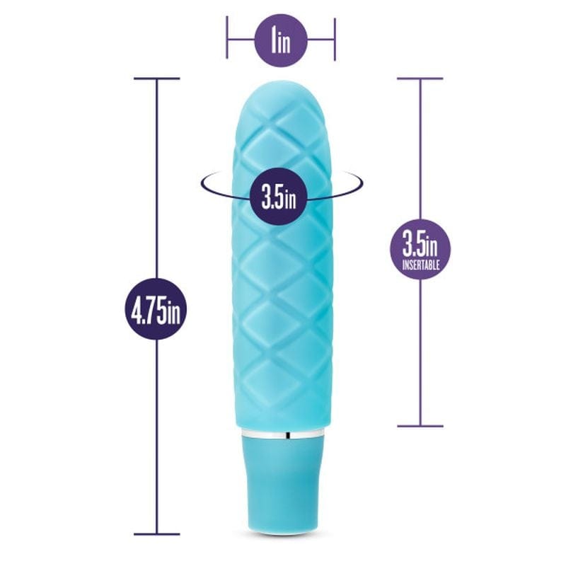 Luxe Cozi Mini Aqua Travel Size Vibrator with 10 Modes > Vibrators > Mini Vibrators