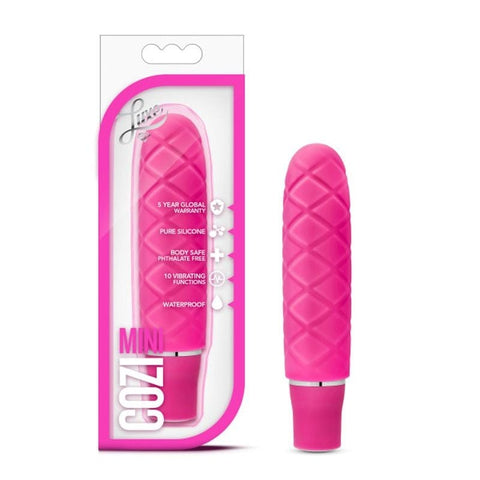 Luxe Cozi Mini Fuchia - Compact Vibrating Silicone Toy Pink Vibrators
