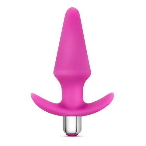 Luxe Discover Pink Anal Plug with 10 Vibrating Functions Butt Plugs - Vibrating