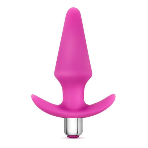 Luxe Discover Pink Anal Plug with 10 Vibrating Functions Butt Plugs - Vibrating