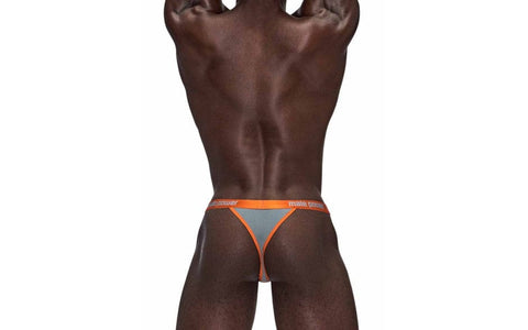 Male Power Casanova Uplift Micro Thong in Grey for Men Mens G-Strings