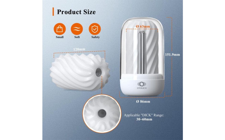 Decor 2 Masturbator Sleeve with UV Sterilization and Heating Unit Strokers - Auto