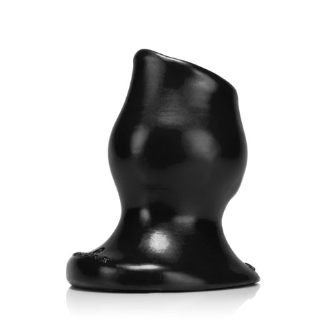 Pighole 3 Hollow Plug Large Black Adult Sex Toy Butt Plugs - Hollow