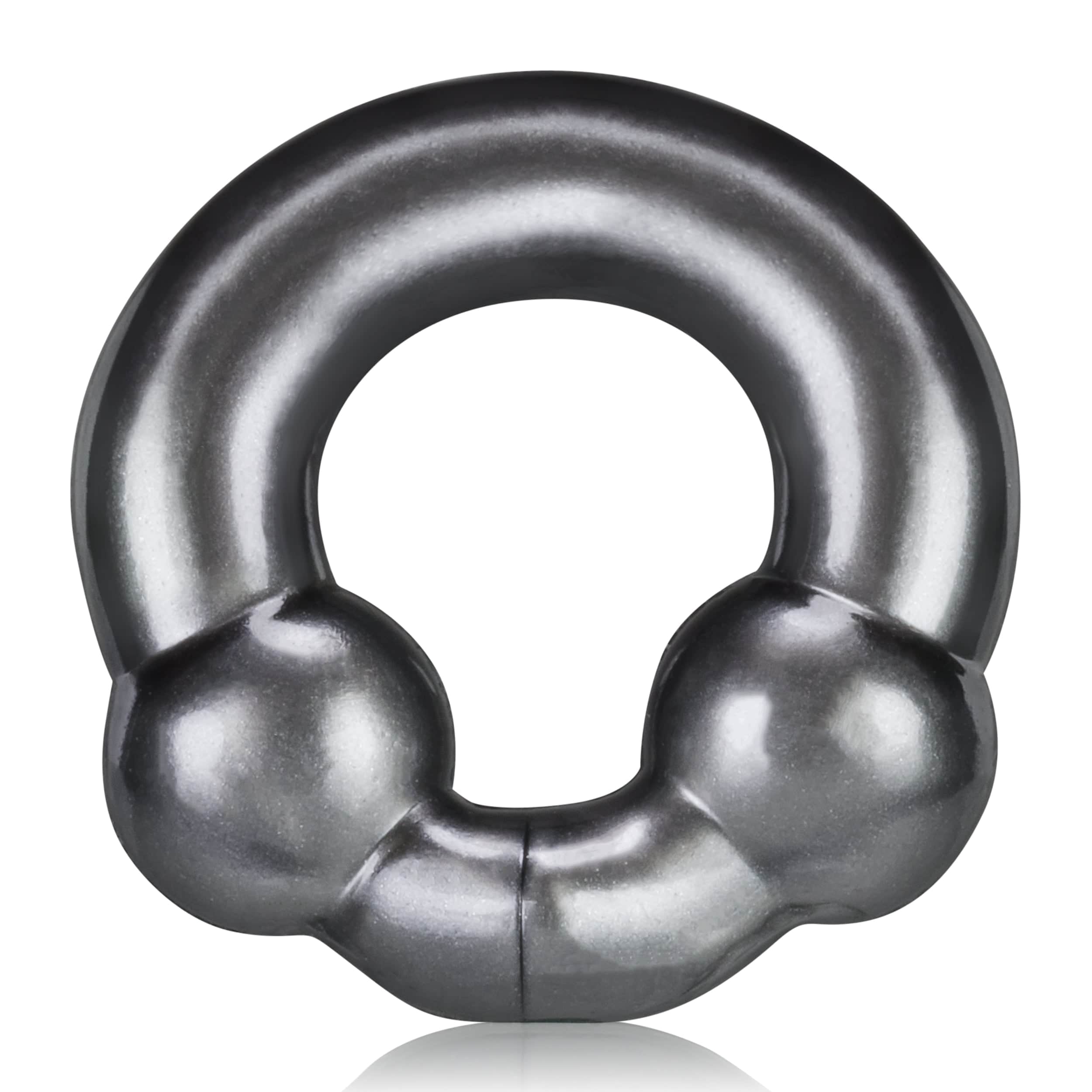 Ultraballs 2 Pack Cockring Black and Clear > Cock Ring > Sets