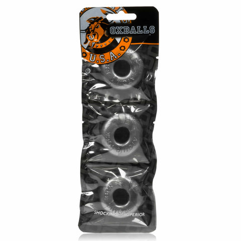 Ringer Cockring Set 3 Piece Steel for Enhanced Pleasure and Comfort Cockrings