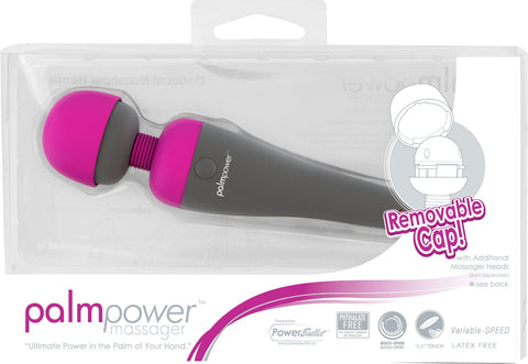 PalmPower Massage Wand Pink for Ultimate Relaxation Electric Massager