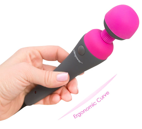 PalmPower Massage Wand Pink for Ultimate Relaxation Electric Massager