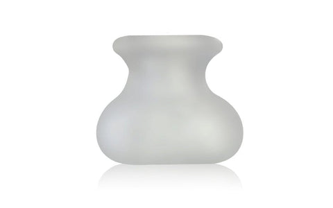 Bull Bag XL Clear Ball Stretcher for Enhanced Pleasure Ball Stretcher