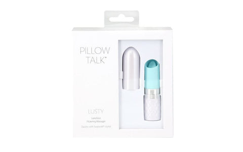 Pillow Talk Lusty Flickering Massager Teal Clitoral Vibrator Vibrators
