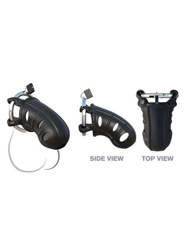 C Ringz Hardcore Silicone Cock Blocker Chastity Cage Cockrings