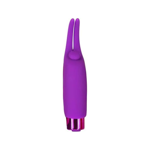 Power Bullet Teasing Tongue w Rechargeable Bullet Purple BULLETS
