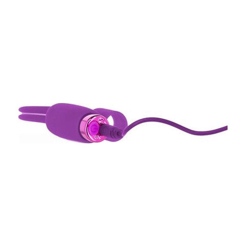 Power Bullet Teasing Tongue w Rechargeable Bullet Purple BULLETS