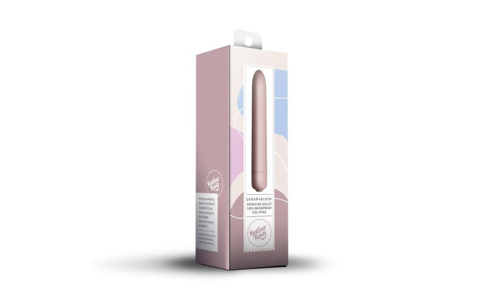 SugarBoo Bullet Vibrator - Waterproof Silicone Stimulator - Blush BULLETS