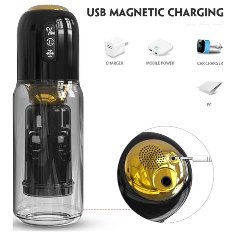 Owen Auto Sucking and Rotating Stroker for Ultimate Pleasure Strokers - Auto