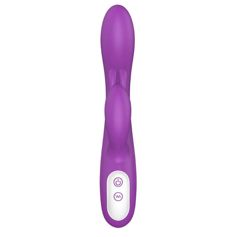 Naughty Heating Rabbit Vibrator Purple 8 Inches Long VIBRATORS-RABBIT-MULTI