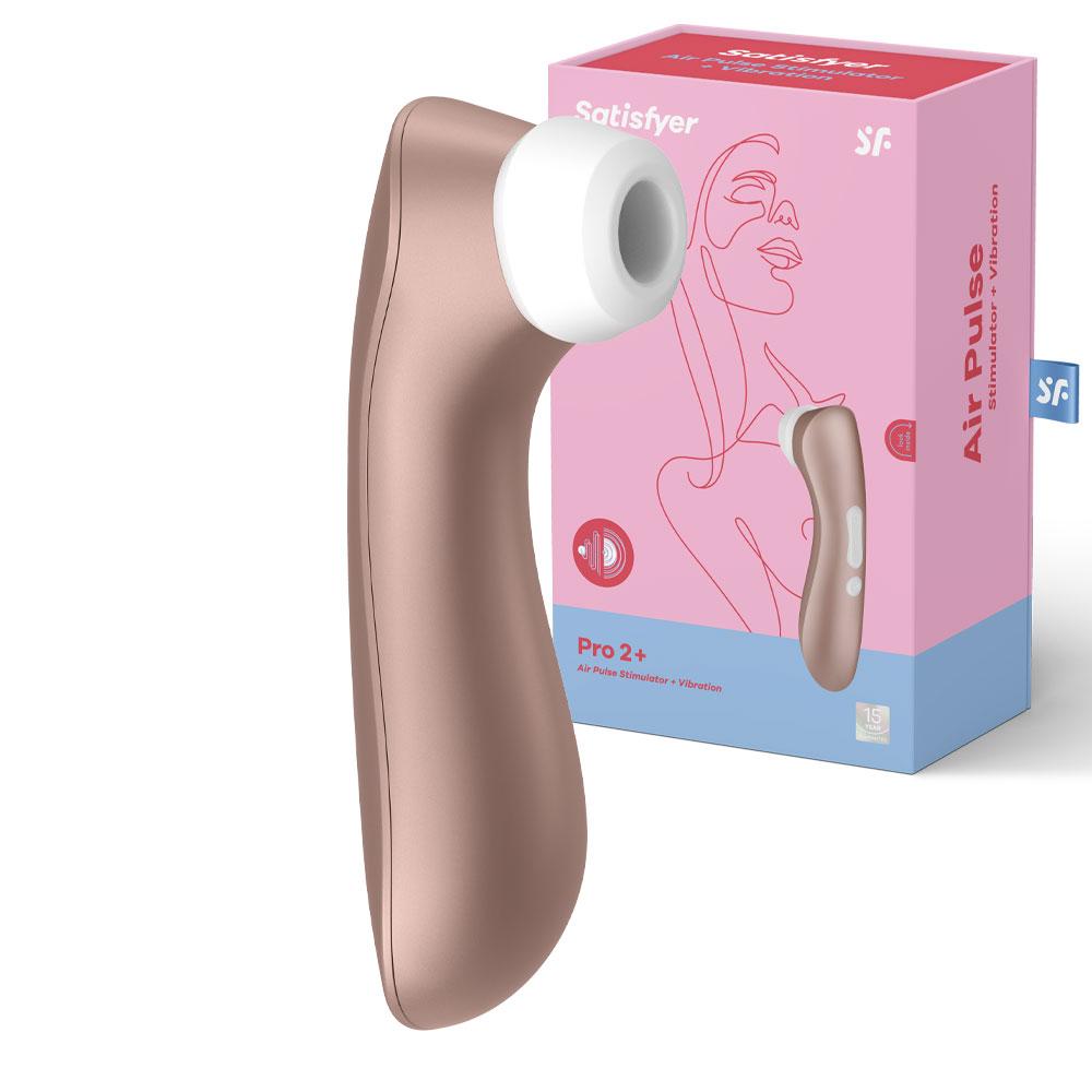 Satisfyer Pro 2+ G2 Clitoral Stimulator Rose Gold STIMULATORS