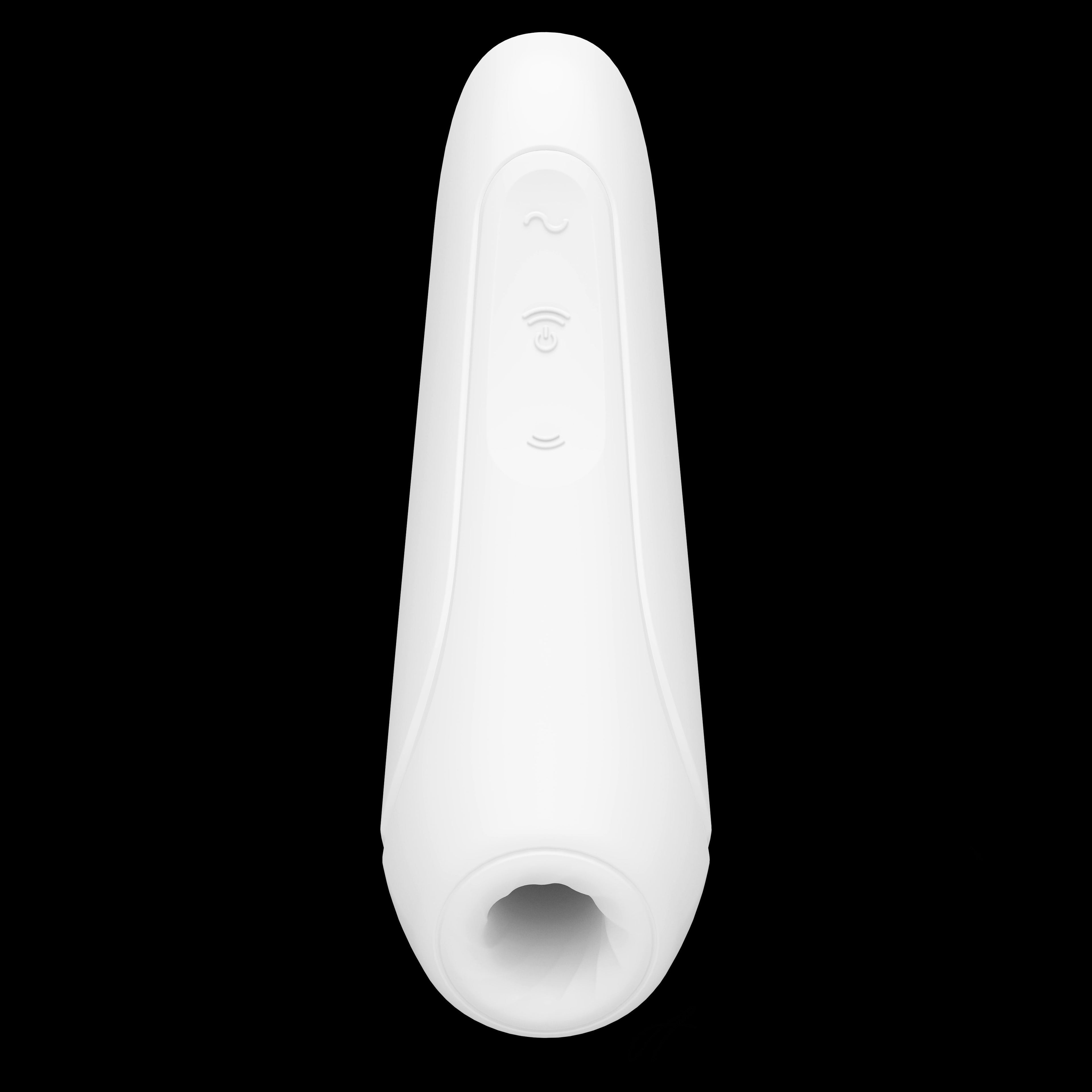 Satisfyer Curvy1+ Clitoral Stimulator – Rechargeable Silicone Pleasure Device > Sex Toys For Ladies > Air Pulsation